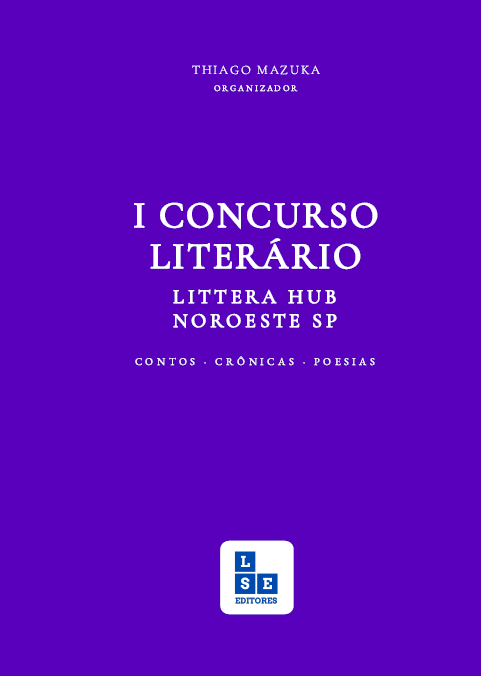 Capa do livro I Concurso Literário Littera Hub Noroeste SP 2026